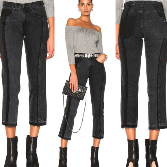 rag and bone two tone jeans